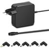 WOXNKLD Caricatore universale 65 W 45 W per computer portatile compatibile con ASUS VivoBook ZenBook Notebook con 5 connettori