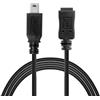 cablecc mini USB tipo B 5pin maschio a femmina cavo di prolunga 0.5 m