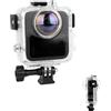 CERFFOOL 50M Custodia Impermeabile per GoPro Max 2 Immersione Caso Anti-Graffi Cover di Protezione Antigraffio Ad Alta Trasmissione PC Coperchio Accessorio per Telecamere d'azione