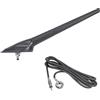 tomzz Audio 1015-001 Antenna da tetto compatibile con Ford Focus Mondeo KA Kuga Fiesta passiva Lunghezza asta circa 14 cm