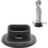 REYGEAK Supporto per DJI Pocket 3 accessori, DJI Pocket 3 Stand Base Support Base per accessori Insta 360 X4, supporto in silicone per desktop, supporto antiscivolo