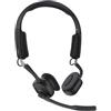 SHOKZ Cuffie a conduz. ossea OpenMeet, cuffie Bluetooth Open-Ear con doppio micr. con canc. rumore, auric. wireless per uff., chiamate, riunioni, Bluetooth 5.4, durata batteria 15 ore, ricarica rapida