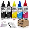 COCADEEX Inchiostri da 500 ml compatibili con stampante 580XXL 581XXL PIXMA TS6150 TS6151 TS6250 TS6251 TS6350 TS6351 TS705 TR7550 TR8550 TS9551C (PGBK BK C M Y)