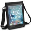 USA GEAR Tablet da 7 pollici con frontale aperto, tracolla ed esterno protettivo - Compatibile con Samsung Galaxy Tab A e iPad Mini