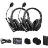 SYNCO XTalk XMax Doppio orecchio 2.4GHz Sistema interfonico senza fili Cuffia Bluetooth Full Duplex Maestro casuale (2)