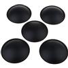 perfk 5 Pezzi Coperchio Cappuccio Antipolvere Copertura per Altoparlante Audio Casse, Nero 75 x 15mm