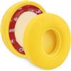 Miruchertter Solo 2 cuscinetti auricolari di ricambio, compatibili con cuffie On-Ear Wireless Beats Solo 2 e Solo 3, in morbida pelle proteica, in memory foam ad alta densità (giallo college)