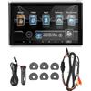 Xiuganpo Supporto per Auto 4K 10,1 Pollici, Tablet Monitor per Poggiatesta con ROM 1 GB 32 GB, per il Touch Screen IPS del Sedile Posteriore, per i Monitor TV dei Sedili Posteriori