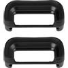 LT Easiyl 2 Pezzi di Oculari in Silicone Morbido per Mirino della Fotocamera Compatibili con Sony Alpha A6700 FDA-EP20