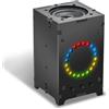 ICrduioo Kit di saldatura fai da te per altoparlanti Bluetooth con spettro LED, mini amplificatore audio stereo per casa, kit di costruzione per progetti di saldatura