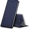 Verco Galaxy J5 (2017) Cover, Custodia a Libro Pelle PU per Samsung Galaxy J5 2017 Case Booklet Protettiva [magnetica integrata], Azzurro