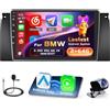 Inefala 2+64G 9'' Android 15 Radio per BMW 5 E39 E53 M5 X5 1996-2007