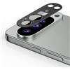 QJONSIU Compatibile con Google Pixel 10 Pro XL Pellicola Fotocamera, 2 Pack Camera Protezione Lente Pellicola, Metallo in Lega di Alluminio, Antigraffio-Nero