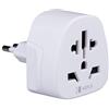 Keple Adattatore Spina Elettrica Inglese UK Italiana IT Adapter Plug Viaggio da Tipo L to a UK, USA American, Australia, EU, China, Thailandia, Japan Adattatore Presa Universale Internazionale