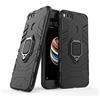 MaiJin Compatibile con Xiaomi Mi A1 Cover, Custodia Armor Anello Cavalletto (Funziona con il Supporto Magnetico per Auto) Case Paraurti per Xiaomi Mi A1, Xiaomi Mi 5X (Nero)