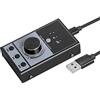 docooler Manopola del Volume USB Regolatore Audio per PC con disattivazione Audio 3 modalità Plug & Play Controllo del Volume degli Altoparlanti Manopola