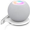 AHASTYLE Supporto per Montaggio a Parete a Muro per HomePod mini - HomePod mini Accessori con Gestione dei Cavi per Altoparlanti Smart Home Salvaspazio per Cucina Bagno e Camera da Letto (Bianco)