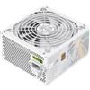 GAMEMAX GP 750B WH Alimentatore di rete per PC, 750 W, non modulare, 80 Plus Bronze, DC-to-DC, ventola HDB da 140 mm, cavo piatto nero, 9 funzioni di protezione