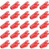 PATIKIL RJ45 Plug Connector Cover, 50Pcs Cat5 Cat5E Cat6 Cat7 Copertura per Cavo di Rete per Laptop Computer Desktop Router Smart TV Telecamere di Rete Stampanti, Rosso