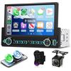 VECHTEL Autoradio 1 Din con Carplay Android Auto senza Fili, 7 Pollici HD Touch Screen Stereo Auto Supporto Bluetooth 5.2 Radio FM EQ USB/Tipo-C Mirror Link SWC Telecomando Telecamera Posteriore