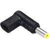sourcing map Adattatore USB 3.1 tipo C femmina a DC maschio, 12 V tipo C a DC5525 adattatore a gomito 5,5 x 2,5 mm per PD Power Bank sorgente PD Notebook Laptop Tablet