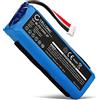CELLONIC 1x Batteria per Altoparlante Compatibile con JBL Charge 2 Plus, Charge 1 Plus, GSP1029102 - (6000mAh, 3.7V)