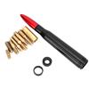 Yctze Antenne-,Yctze Antenna esterna del veicolo Albero Antenna per auto Antenna per camion Sostituzione 50. Kit antenna a forma di munizioni Cal proiettile adatto per