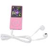 Annadue Lettore MP3 MP4 da 8 GB, Lettore Musicale Portatile con Schermo TFT HD da 1,8 Pollici, Auricolari Inclusi, 64 GB Espandibile, per Sport, Jogging e Palestra, Rosa