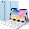 JADEMALL Tastiera per Samsung Galaxy Tab S6 Lite 10.4 2024/2022 - Italiana QWERTY Tastiera Bluetooth con Portapenne per Samsung Tab S6 Lite 10.4 2024/2022, Cielo Blu
