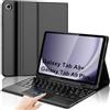 JADEMALL Tastiera con Trackpad per Samsung Tab A9+ 11 2023 - Custodia Tastiera per Samsung Galaxy Tab A9+ Plus 11 2023, Italiano QWERTY Bluetooth Magnetica Staccabile con Touchpad, Nero