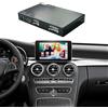 Ninetom Kit di retrofit per decoder Carplay wireless per Mercedes Benz Classe C GLC CLA GLA W205 2015-2018 con sistema NTG5.0, supporta Android Auto, Mirrorlink, telecamera posteriore
