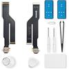 Eonpam Dock ricambi per Samsung Galaxy Note 20 Ultra 5G Connettore di Ricarica Porta Caricatore Port Microfono Audio Jack + Kit di Riparazione Sostituzione