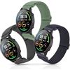 CHULN 3 Pezzi Cinturino Xiaomi Mi Watch, 22mm Nylon Regolabile Sportiva Cinturini di Ricambio per Xiaomi Mi Watch/Xiaomi Watch S1 /Xiaomi Watch S1 Active/Xiaomi Watch S1 Pro.