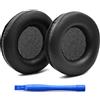 BIIULHCI Cuscinetti auricolari di ricambio per Sennheiser HD215/HD225/HD205 II/HD 4.40 BT, imbottiture in ecopelle per cuffie Over Ear