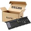 BLESYS DXGH8 Batteria per Dell XPS 13 7390 9380 9370 2-in-1