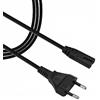 WICAREYO Cavo di alimentazione 2M/6.5FT 2 Prong per PartyBox 100 200 300 1000 310 Party Box Wireless Bluetooth Speaker Sistema Audio Soundbar Cavo di alimentazione