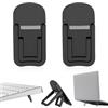 RUGBOL 2 pezzi di supporto per tastiera, mini supporto regolabile, piedini per laptop