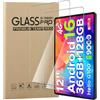 MEMELOKA Vetro Temperato per DOOGEE Tab G6 Pro 12 Pollici, 2 Pezzi Durezza 9H Antigraffio HD [Anti-Impronta][Senza Bolle] Pellicola Protettiva per DOOGEE Tab G6 Pro