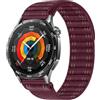 Songsier Cinturino Nylon 22mm per Huawei GT 5/GT4/GT3/GT2, Compatibile con Samsung Galaxy Watch 3/Gear S3