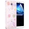 OKZone Cover Xiaomi Redmi 5 Plus,OKZone [Serie Cielo Stellato] Custodia Lucciante con Brillantini Glitters Ultra Sottile Design Case Cover di Alta Qualità in Silicone TPU Bumper Cover per Xiaomi Redmi 5 Plus