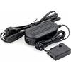 HangTon DR-E10 - Adattatore DC LP-E10 Dummy Battery AC per Canon EOS 1100D 1200D 1300D 1500D 3000D Rebel T3 T5 T6 T7 T100, Kiss X50 X70