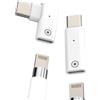 HOYULLI Adattatore USB C maschio a Lightning Female per Apple Pencil (2 pezzi) per cavo di ricarica iPhone per iPad Convertitore di tipo C per Apple Pencil Charger Accessori per 1° generazione Penna