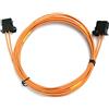Tiardey Automobile Fibra Ottica Cavo Adattatore Bypass Maschio a Maschio - 1m