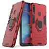MaiJin LuluMain Compatibile con Galaxy A20S Cover, Custodia Armor Anello Cavalletto (Funziona con Il Supporto Magnetico per Auto) Case Paraurti per Samsung Galaxy A20s (Rosso)