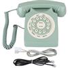 lyrlody Telefoni antichi Vintage Classic Rotary Dial Telefono domestico Home Office Decor Fissi con suoneria per home office