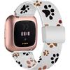 chinbersky Cinturino Elastico Compatibile con Fitbit Versa 2 Cinturino/Fitbit Versa Cinturino Uomo Donna, con chiusura magnetica Tessuto di nylon Cinturino per Fitbit Versa 2/Versa/Versa Lite/SE