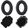 SINDERY A20 cuscinetti di ricambio per auricolari compatibili con cuffie Bose Aviation X A20 A10 (nero)