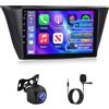 ETLFUCyber 4G+64G Android Autoradio per IVECO Daily 2014-2021 con Wireless Carplay & Android Auto, Schermo Touch IPS 9 pollici con GPS, WiFi, 32EQ, Bluetooth 5.0, Radio FM/RDS