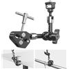 SMALLRIG Magic Arm 7 con Morsetto Granchio-5310 | Perni retrattili, per action cam/monitor/luci
