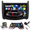 ETLFUCyber 8 Core 4G+64G Android 13 Autoradio per VW Volkswagen Polo 2008-2020 | Wireless Carplay e Android Auto 9 Pollici 2 Din Touchscreen Auto Stereo con WIFI/GPS/Bluetooth 5.0/32 EQ DSP/FM RDS